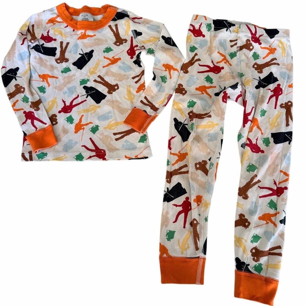 Hanna Andersson Star Wars Organic Cotton Long John Pajamas 100